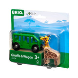 BRIO Giraffe and Wagon