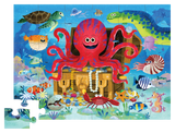Octopus Treasure 36 Pc Shaped Box