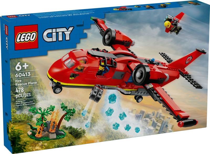 LEGO® City Fire Rescue Plane