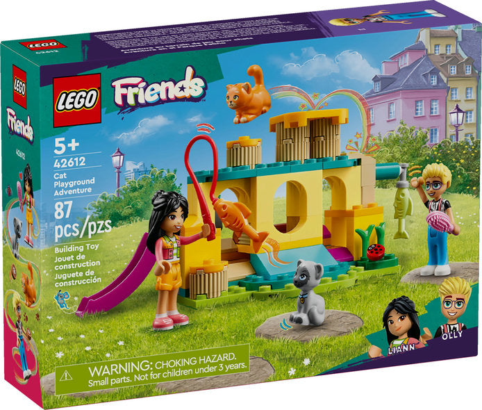 LEGO Friends Cat Playground Adventure Set Fun Stuff Toys