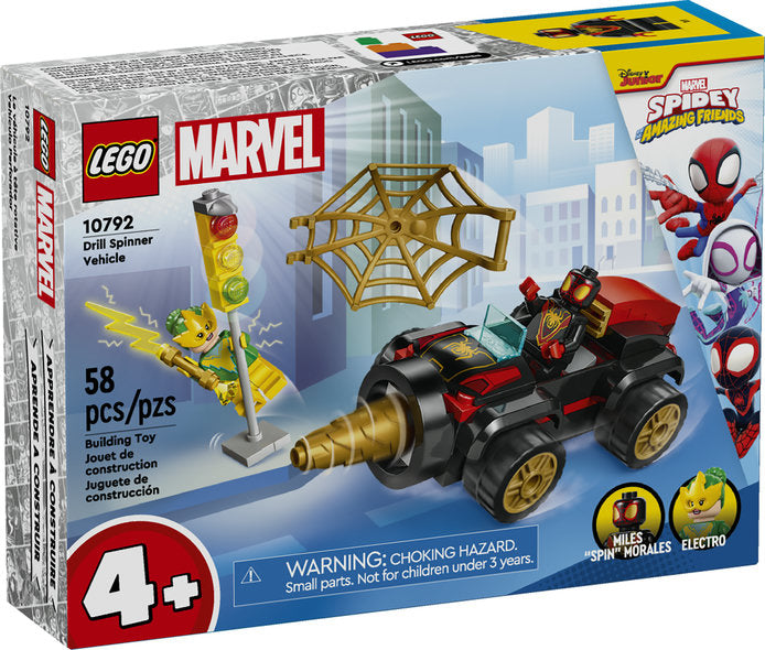 LEGO® Marvel Spidey And His Amazing Friends Drill Spinner Vehicle