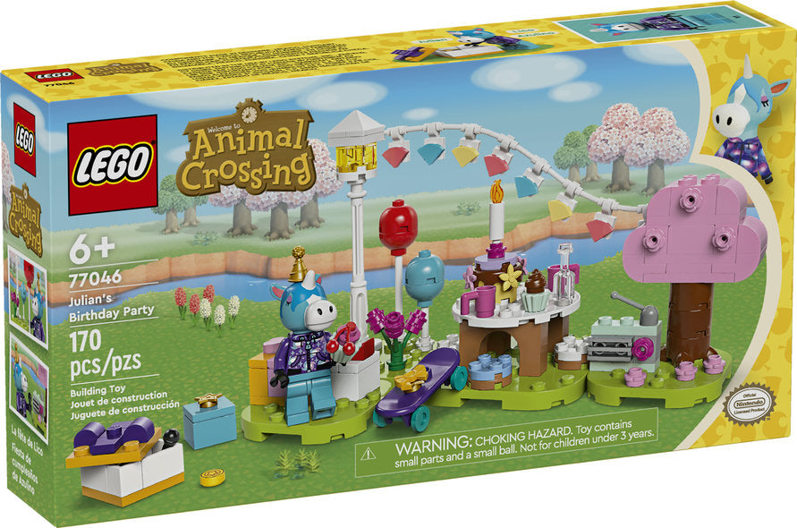 LEGO® Animal Crossing™ Julian's Birthday Party – Fun Stuff Toys