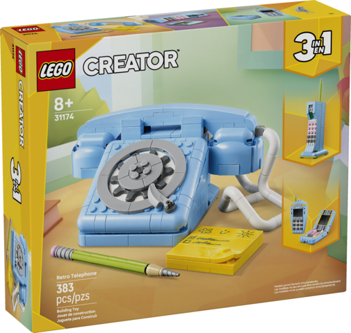 LEGO® Creator 3in1 Retro Telephone