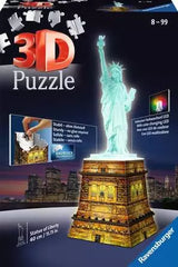 Statue Of Liberty 3D Night Edition