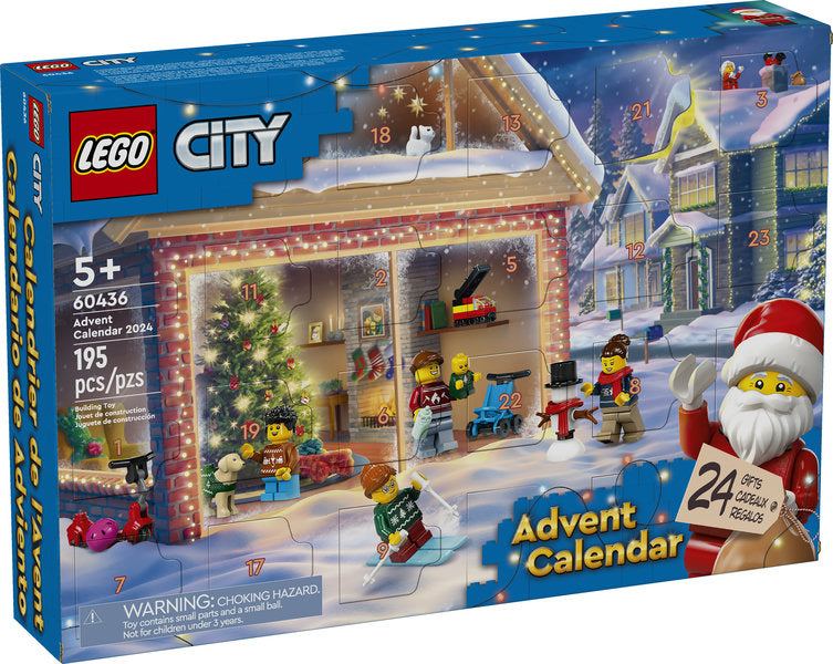 Christmas calendar lego on sale