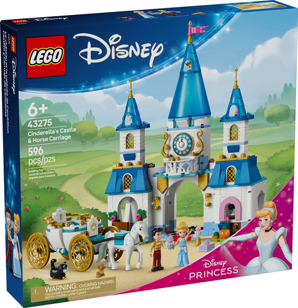 LEGO® Disney Princess Cinderella’s Castle &  Horse Carriage