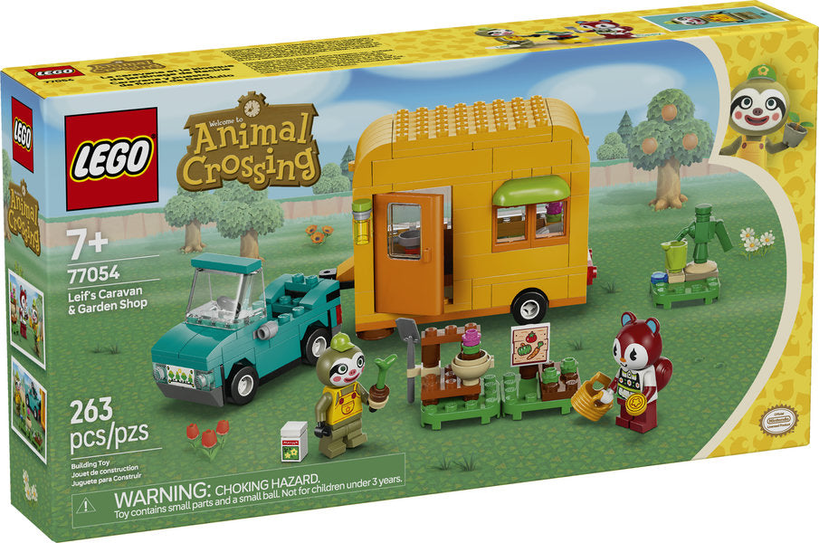 LEGO® Animal Crossing™ Leif's Caravan Garden Shop