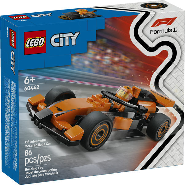 LEGO® City F1® Driver with McLaren Race Car