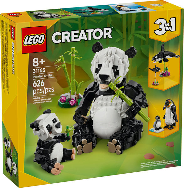 LEGO® 3in1 Creator Wild Animals: Panda Family