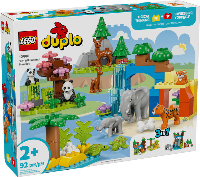 LEGO® DUPLO® 3in1 Wild Animal Families – Fun Stuff Toys