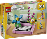 LEGO® Creator 3in1 Typewriter with Flowers