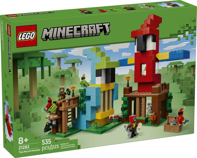 LEGO® Minecraft  Parrot Houses