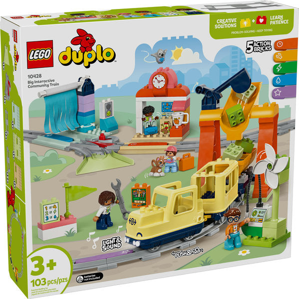 LEGO® DUPLO® Town Big Interactive Community Train