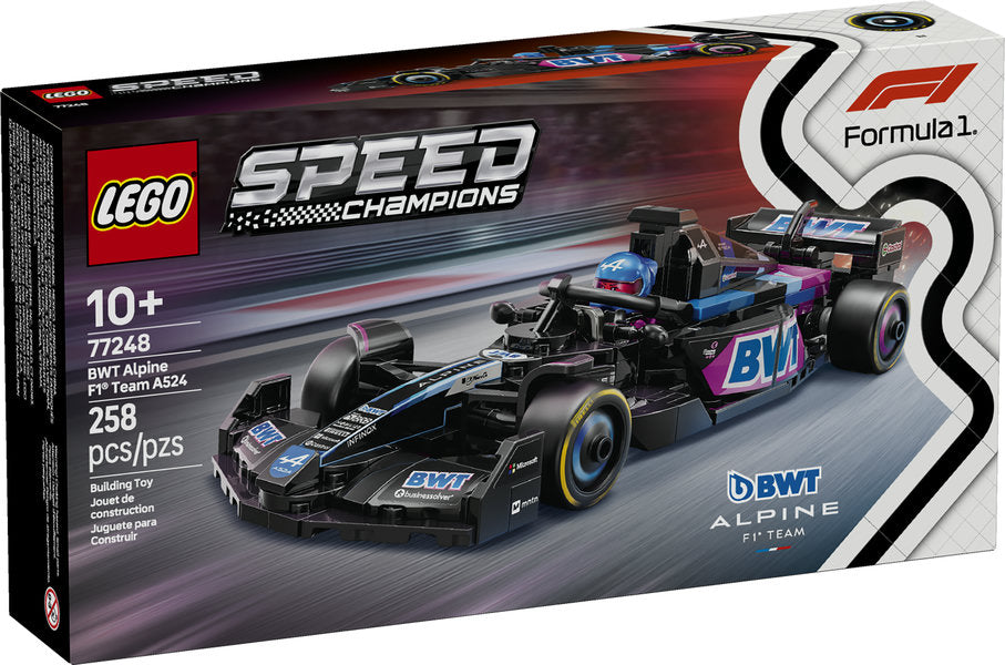 LEGO® Speed Champions BWT Alpine F1® Team A524 Race Car