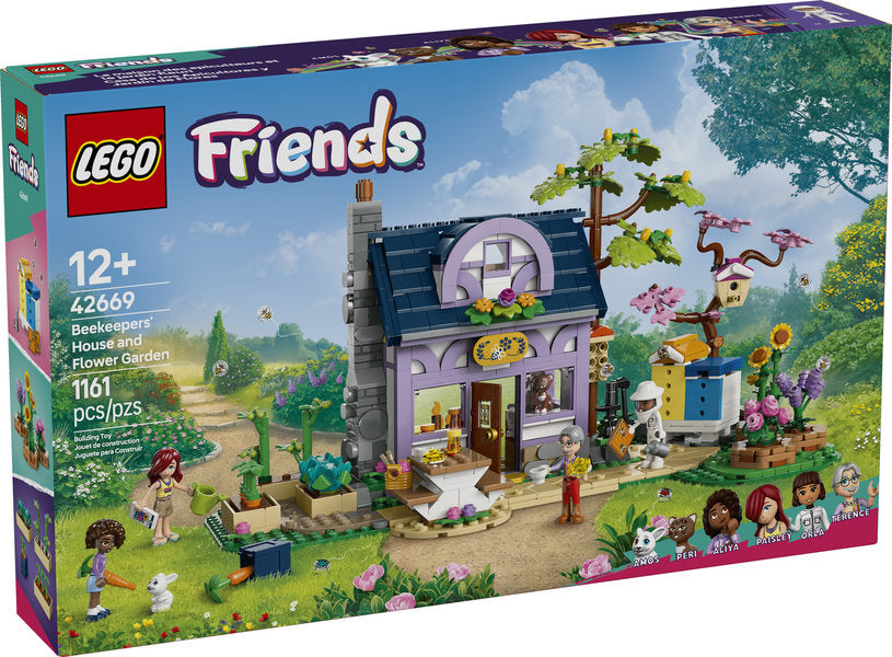 LEGO® Friends Beekeepers’ House and Flower Garden