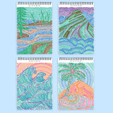 FlowArt Landscapes Dot By Letter