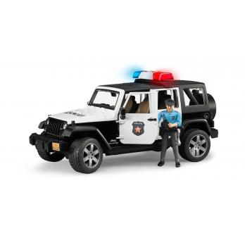 Jeep Wrangler Unlimited Rubicon Police vehicle with policeman and accessories