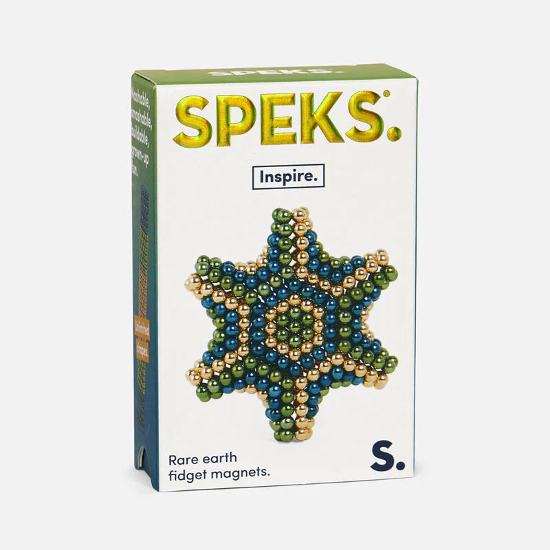 Speks Inspire Green Gradient 432 Fidget Magnets