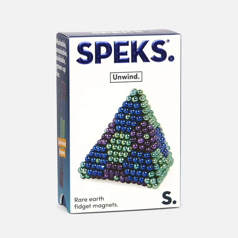 Speks Unwind Blue Gradient 432 Fidget Magnets