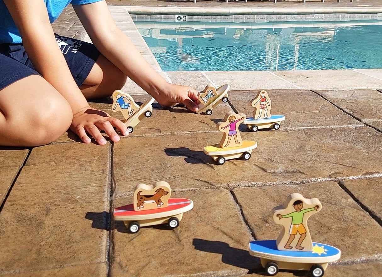 Surfer Kids Pull Backs (Sold Individually)
