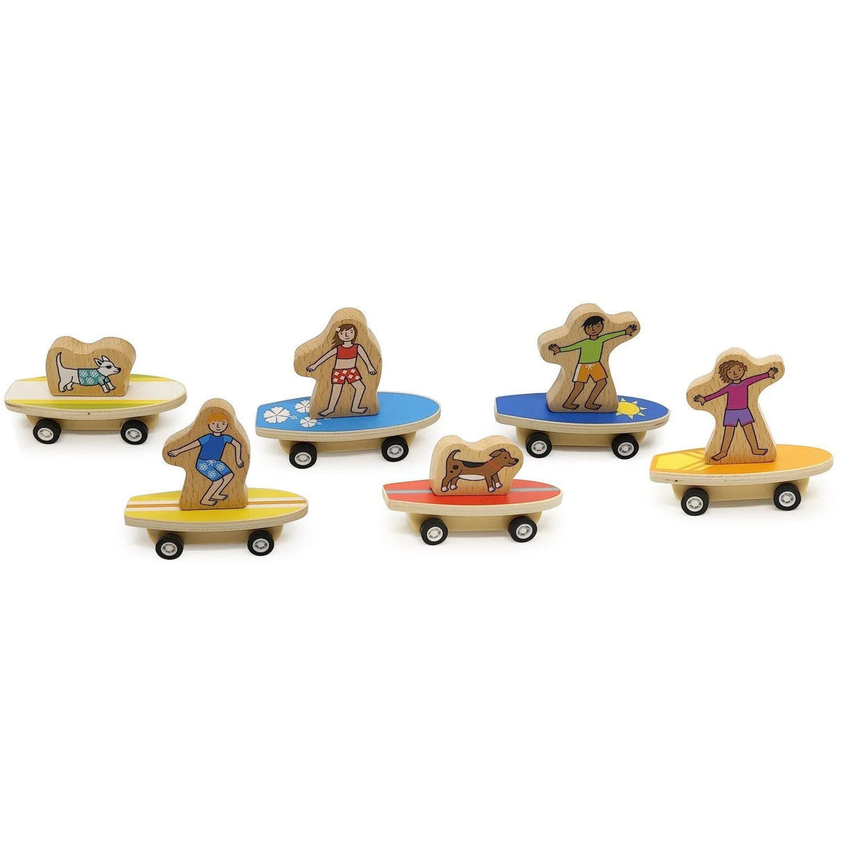 Surfer Kids Pull Backs (Sold Individually)