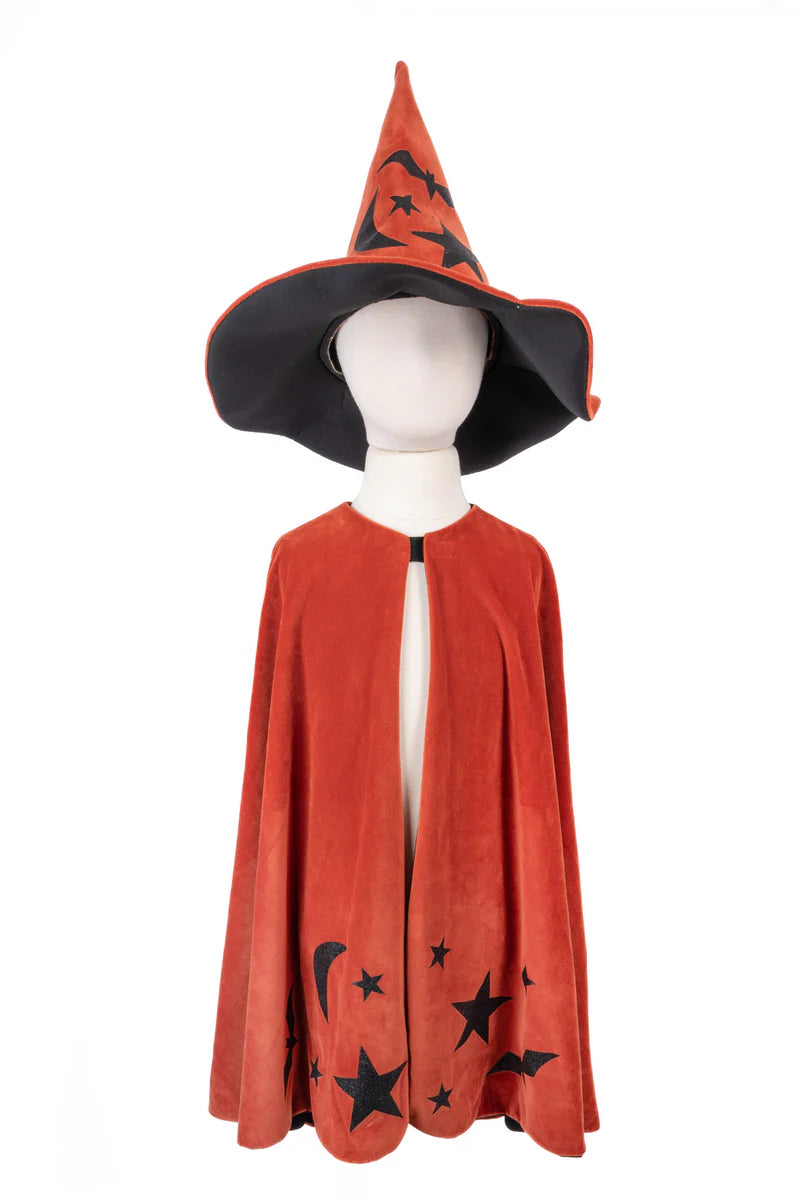 Autumn Embers Wizard Cape And Hat Size 4/6