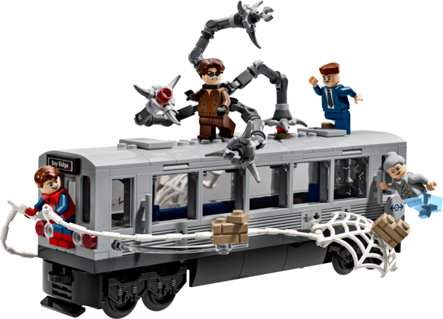 LEGO® Marvel Spider-Man Vs Doc Ock Subway Train Scene