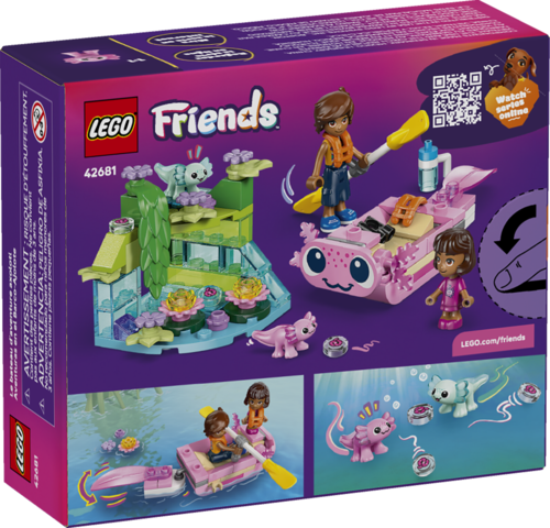 LEGO® Friends Axolotl Adventure Boat