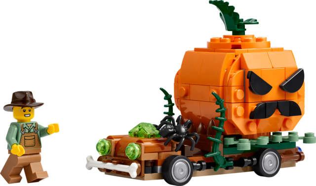 LEGO® Jack-O’-Lantern Pickup Truck