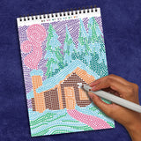FlowArt Snowed In Dot By Letter