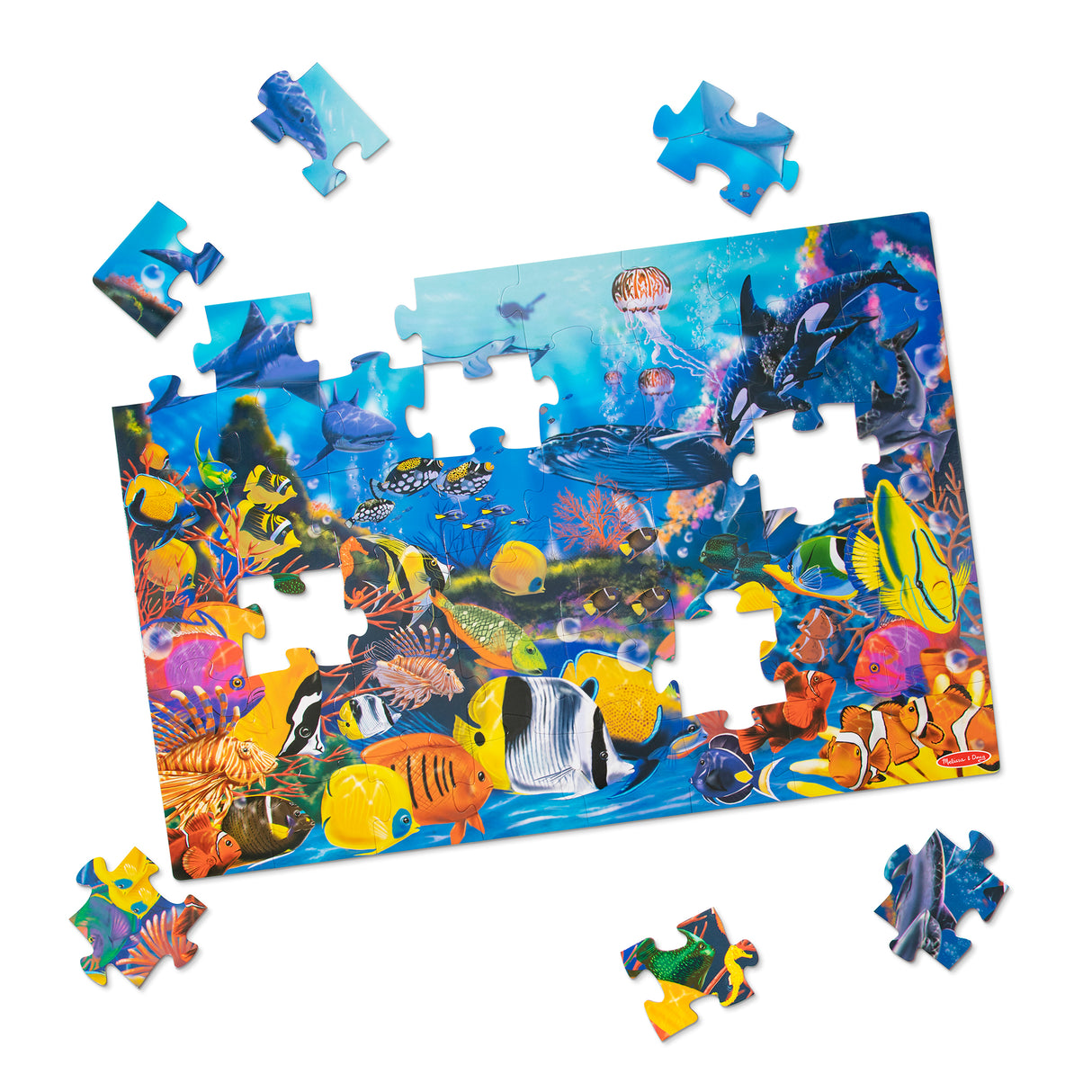 48 pc Underwater Floor Puzzle