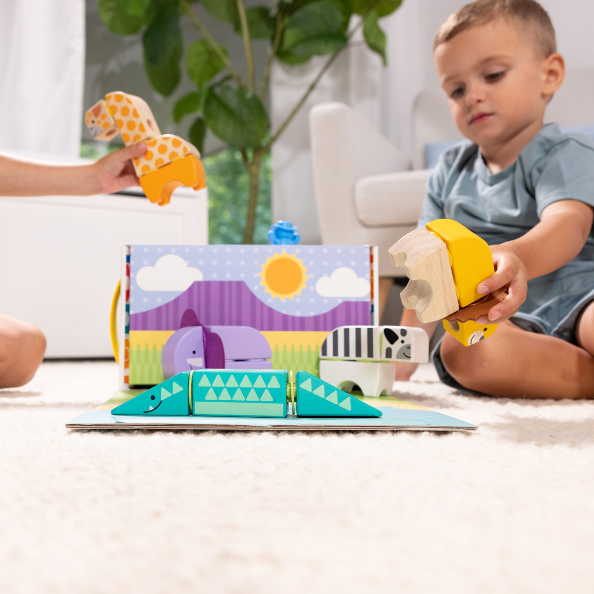 Blockables Safari Play Set