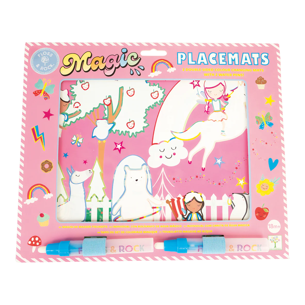 Magic Water Placemat Rainbow Fairy