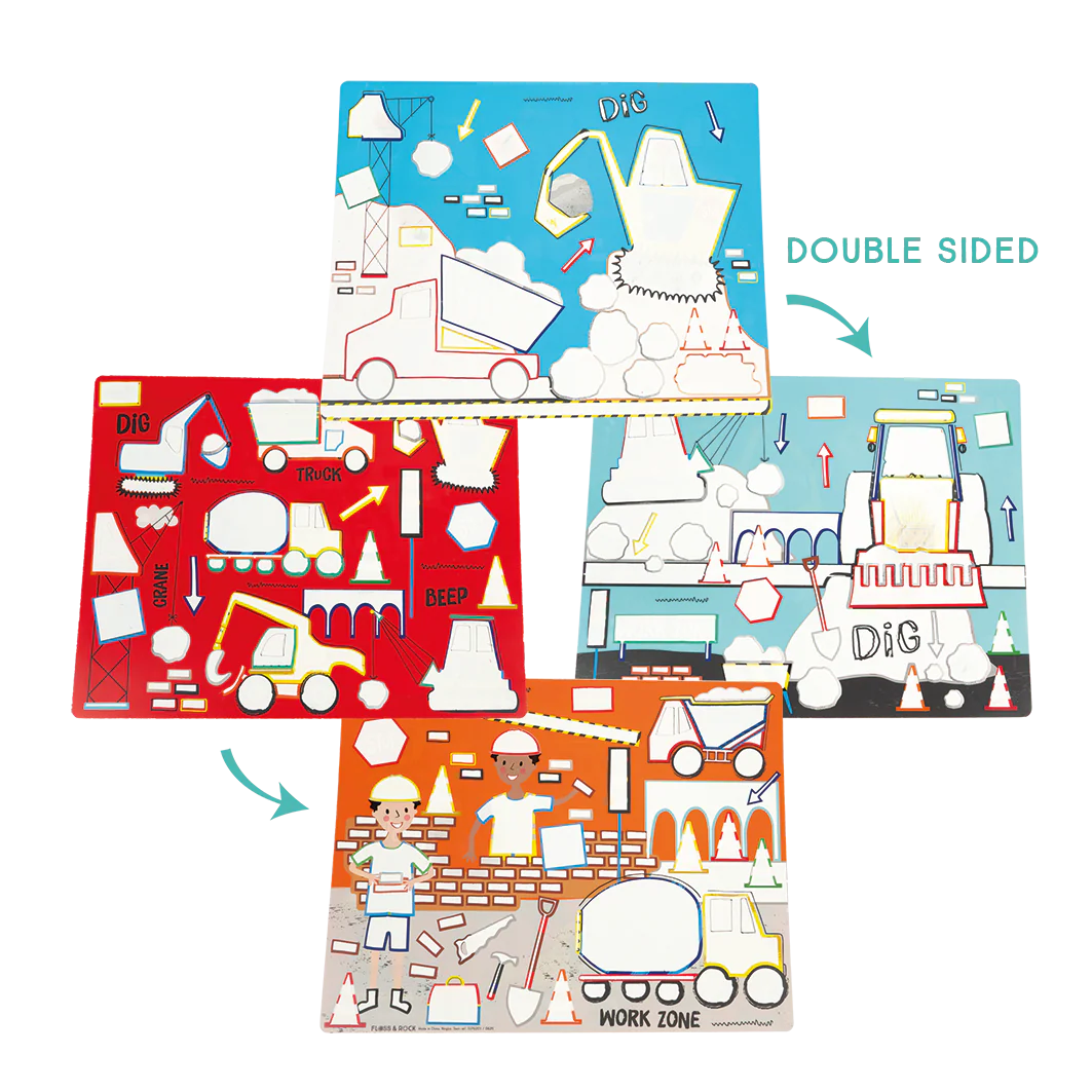 Magic Water Placemat Construction