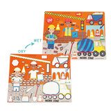 Magic Water Placemat Construction