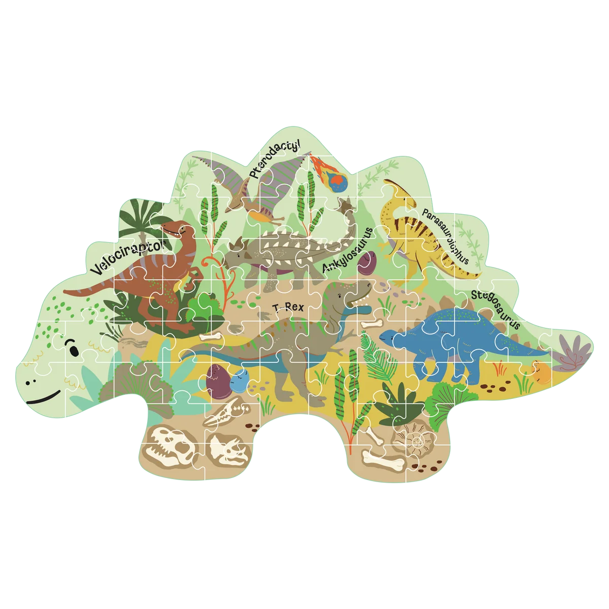 Dino 60 Pc Jigsaw