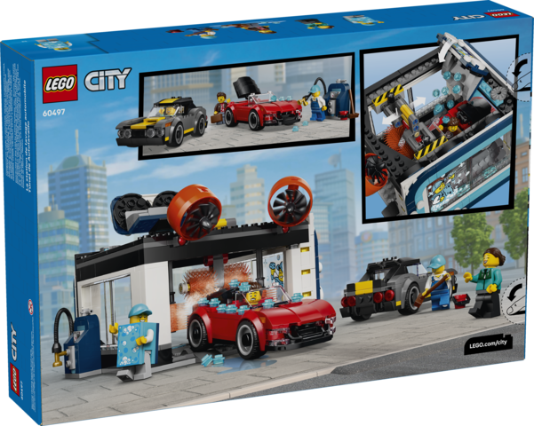 LEGO® City Drive-through Car Wash