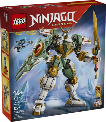 LEGO® NINJAGO®  Lloyd’s Titan Mech 15th Anniversary