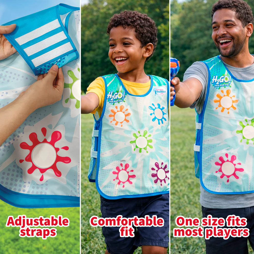 H2 Go Splash Tag With Color Reveal Vests