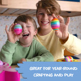 12Pk Wooden Eggs