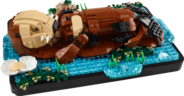 LEGO® Ideas Floating Sea Otters