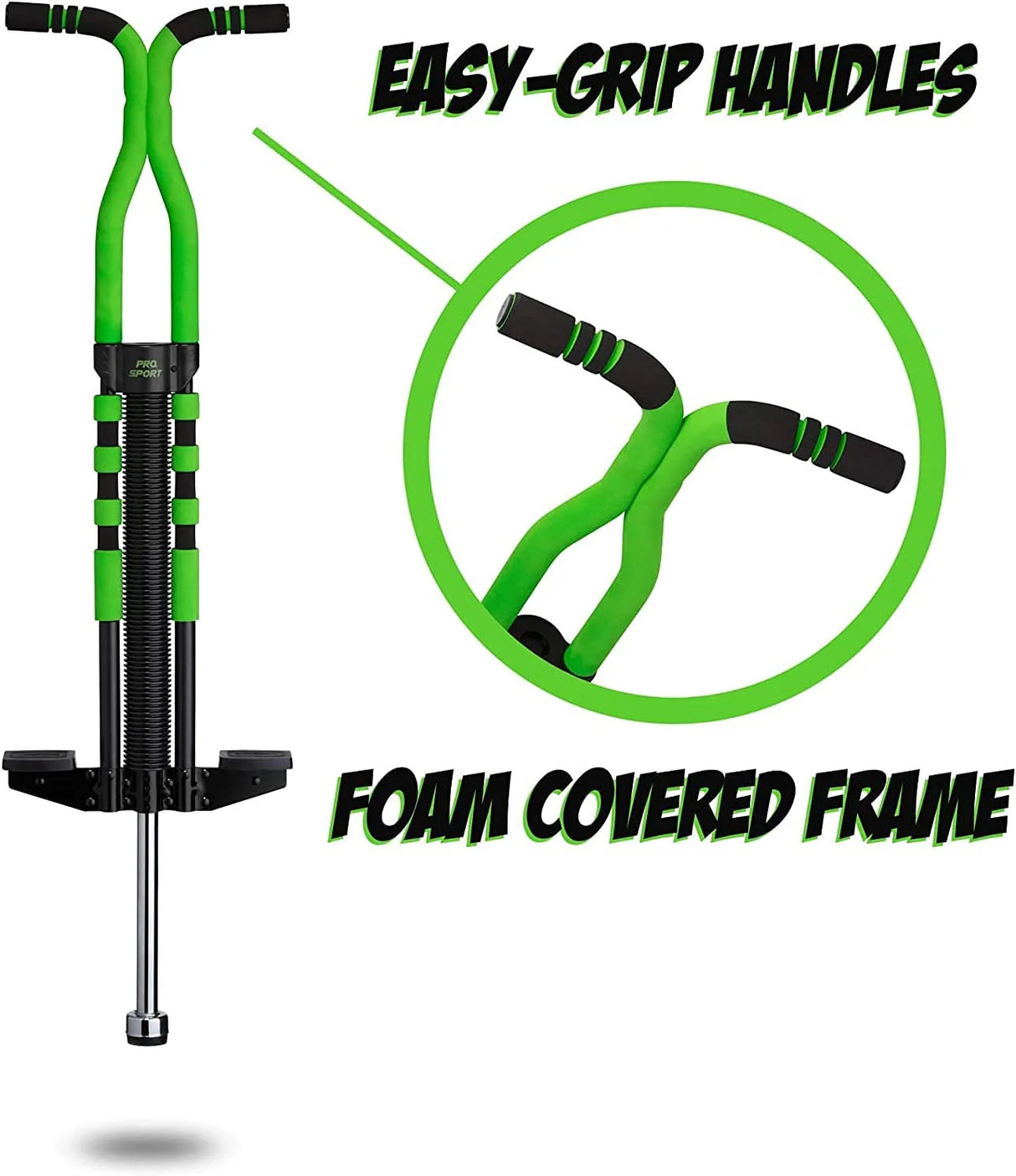 Pro Sport Pogo Stick Black & Green
