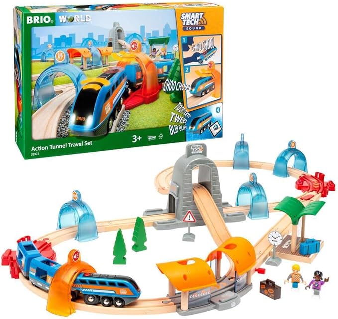 BRIO Smart Tech Sound Action Tunnel Set