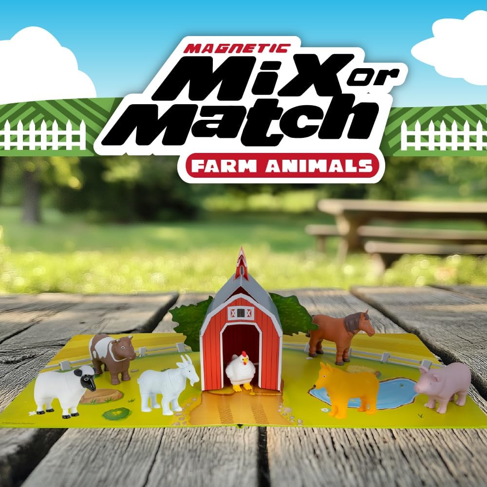 Mini Mix And Match Farm Animals