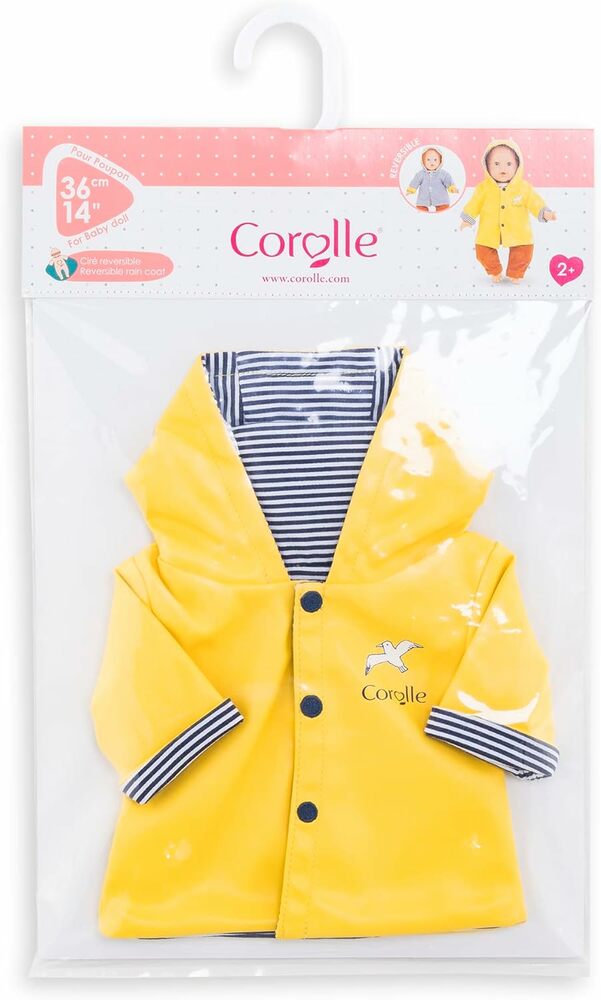 Corolle Reversible 14" Raincoat