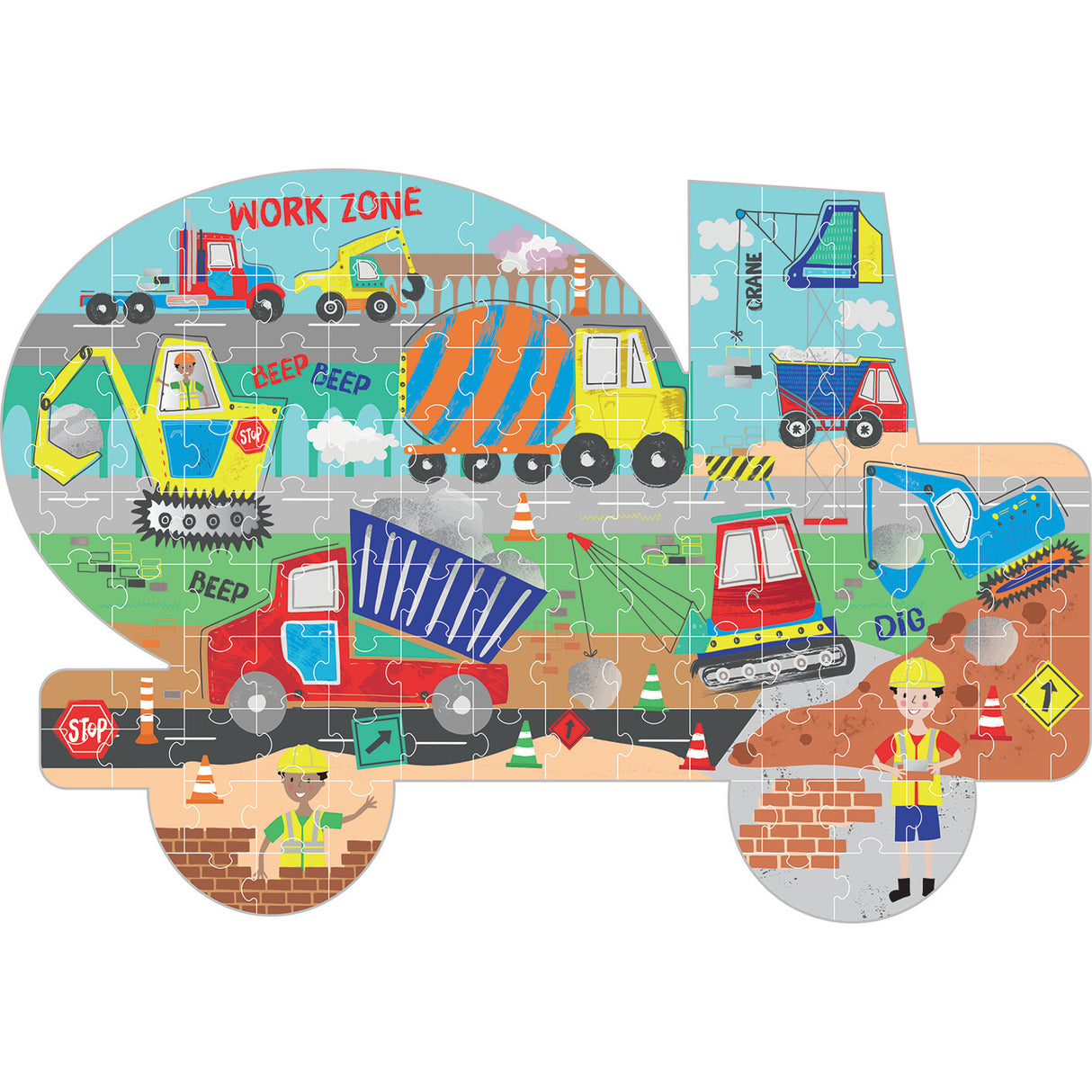 Construction 120 Pc Jigsaw