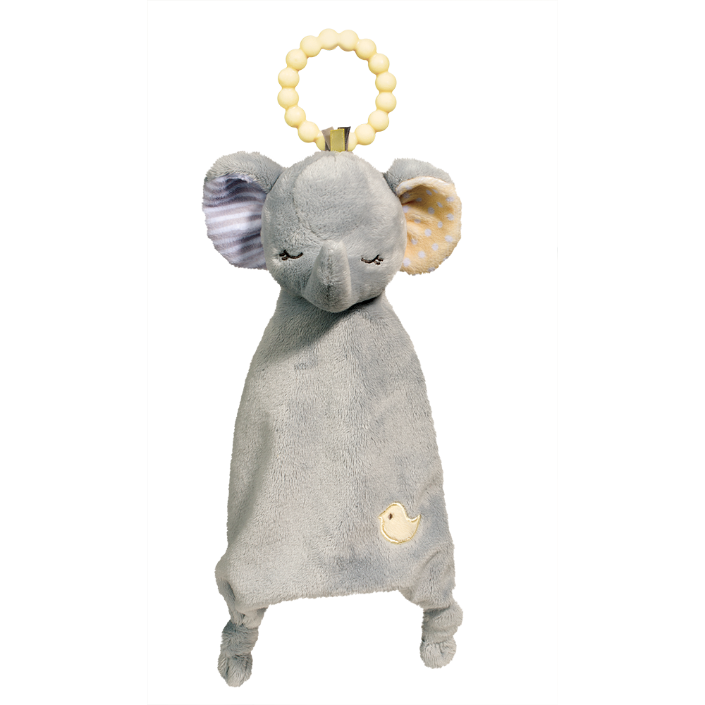 Lil’ Sshlumpie Teether Blankie Elephant