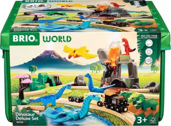 BRIO Dinosaur Deluxe Train Set