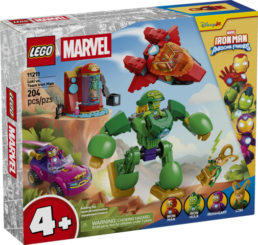 LEGO® Marvel Loki vs. Team Iron Man