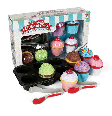 Magnetic Bake & Play Cupcake Set